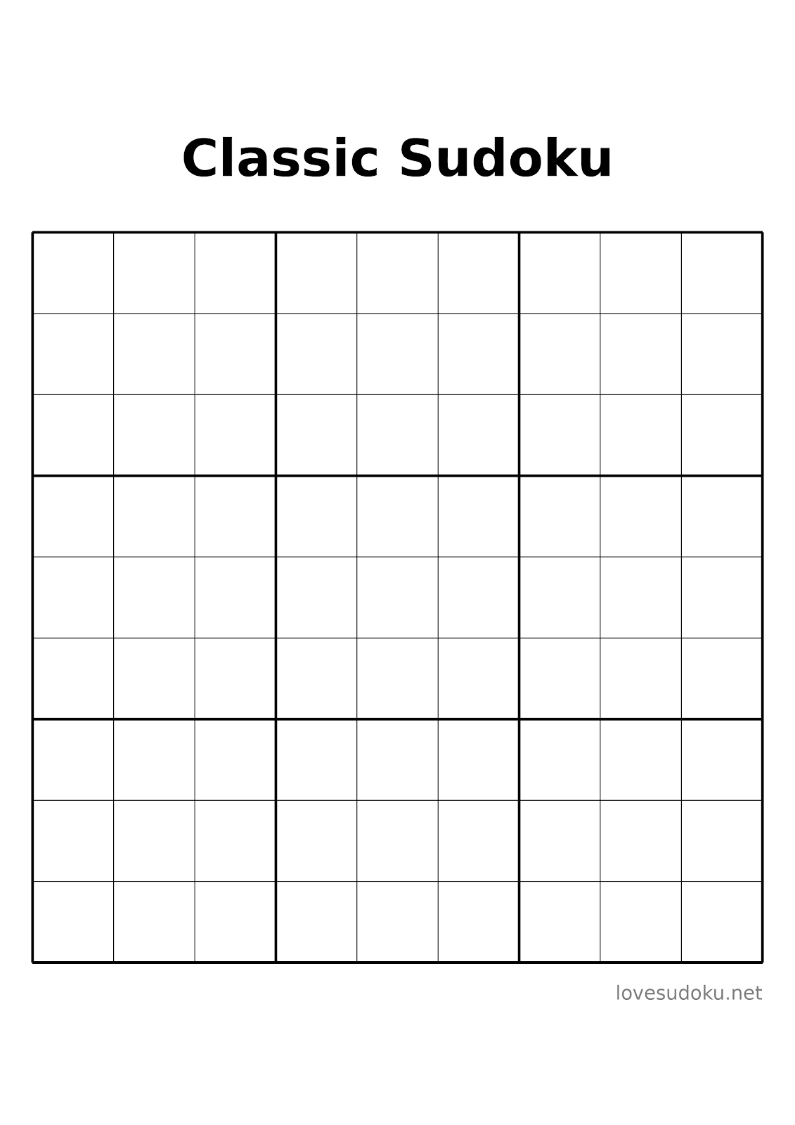 sudoku variations